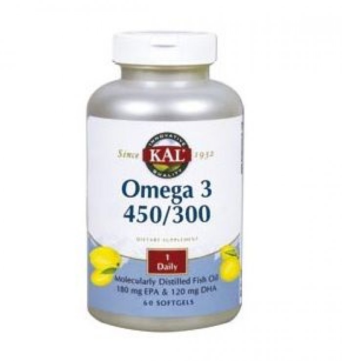 Omega 3 450/300 60 Perlas Kal (Solaray) Productos Dietéticos